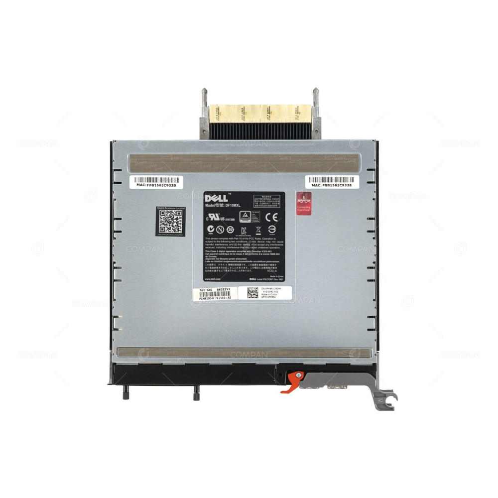 PK95J DELL DF10MXL DUAL PORT 10/40GB MODULE BLADE ADAPTER FOR POWEREDGE M1000E